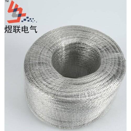 Dia 0.15mm Tinned copper stranded wire flexible earthing jumper grounding wire