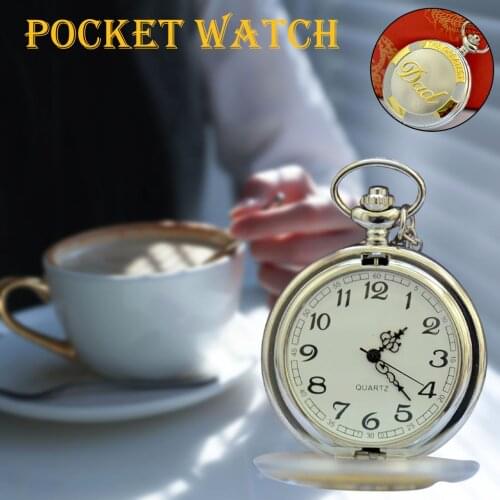 Fashion Hot Sale Retro Chain Retro Best Pocket Watch Necklace Gift for Grandpa and Grandma Pocket Watch карманные часы 50