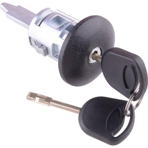 Front Side Door 4060638 Latch Lock Barrel With Key Fit For Ford Transit Mk6 Mk7 Car Accessories