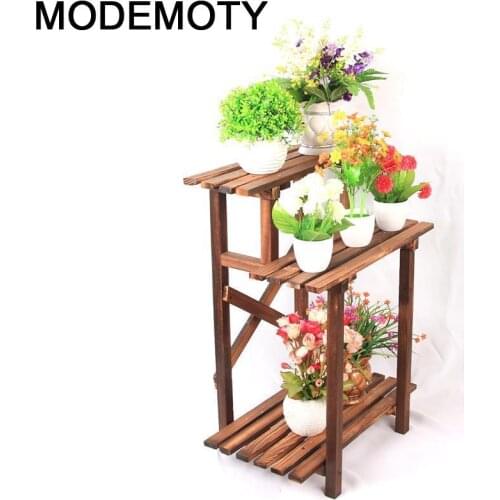 Urbano Madera Repisa Suporte Flores Mueble Para Plantas Indoor Dekoration Plant Rack Stojak Na Kwiaty Balcony Shelf Flower Stand
