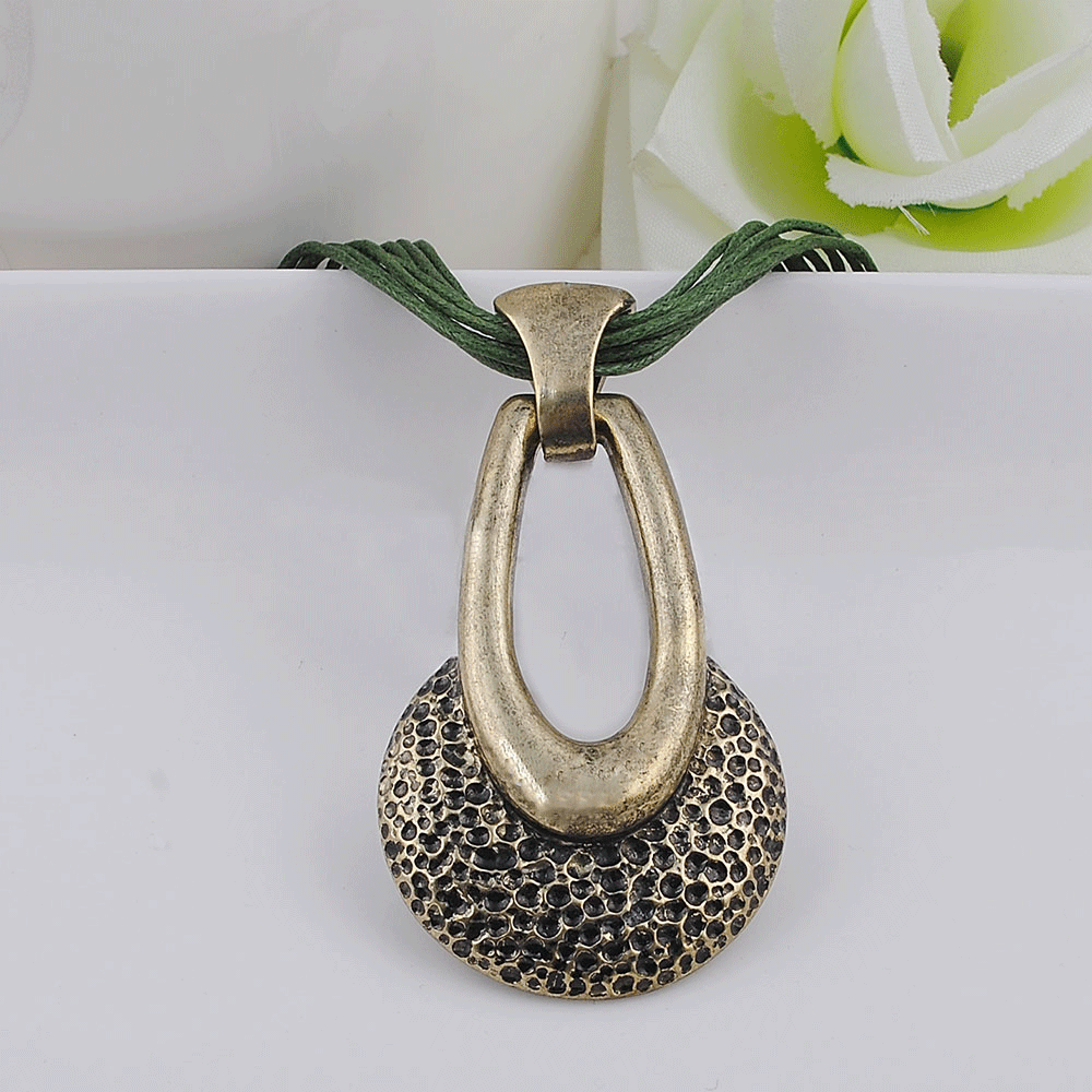 Alloy Jewelry Pendant Necklace Chain Wax String Popular Items Free Shipping