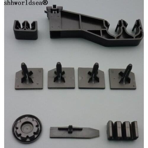 Shhworldsea 100pcs Retainer Clip Front Windshield Retainer Adhesive Backed Case For Toyota Hiace