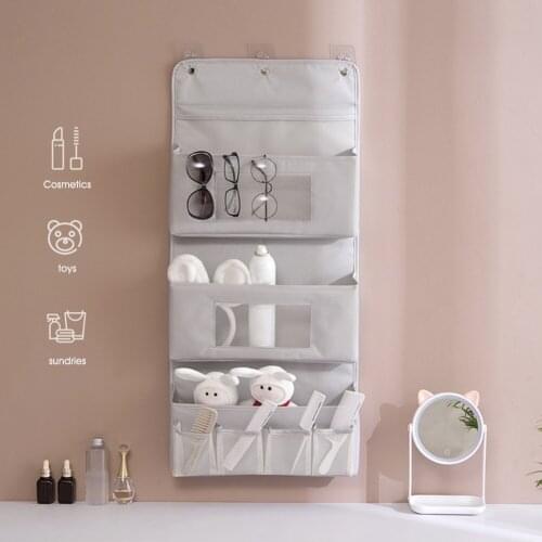 Kitchen Accessories Storage Bag Hanging Bag Wall Door Back Wardrobe Dormitory Organizer Fabric Bathroom Accessories Storage Bag
