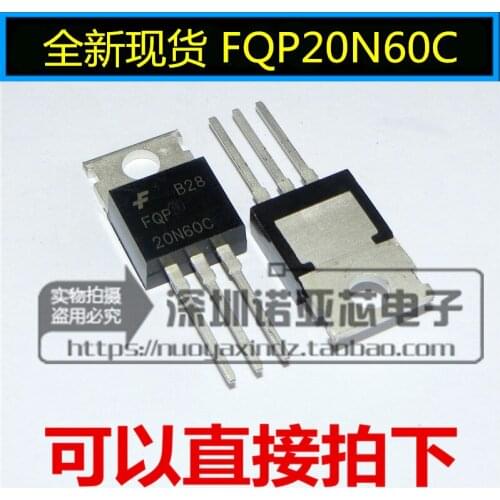 10pcs/lot New 20N60C FQP20N60C TO220 Transistor
