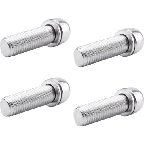 8Pcs Steel Bicycle Stem Screws Socket Screws Water Bottle Cage Bolts M7 Easy Installation