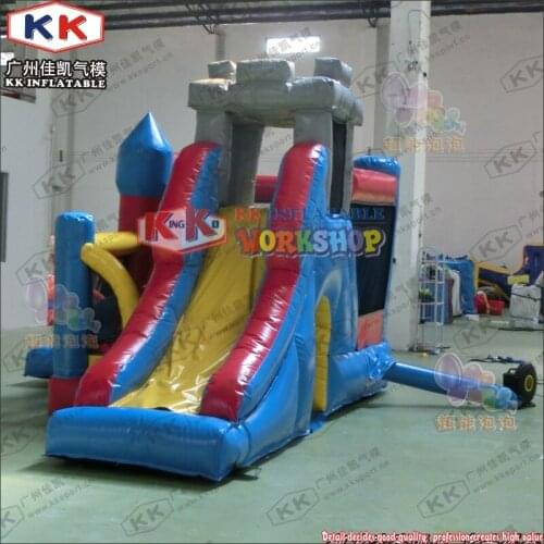 855USD Small inflatable indoor bouncer KK commercial inflatable mini combo inflatable ocean ball pool