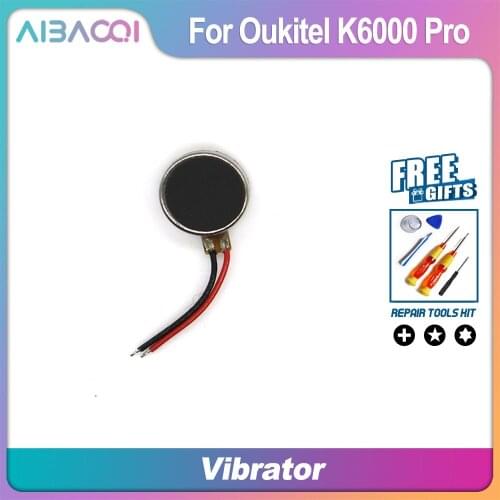 AiBaoQi 100% New Original Vibrator Flex Cable Ribbon Replacement Parts For Oukitel K6000 Pro Phone +Fast Shipping