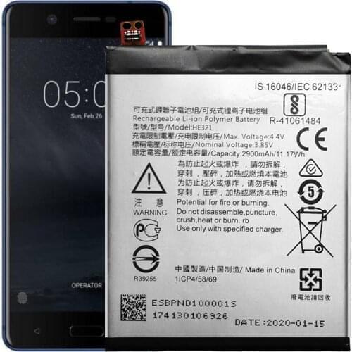 HE321 Battery For Nokia 5 N5 TA-1008 TA-1030 TA-1053 TA-1024 Battery Replacement Repair Part