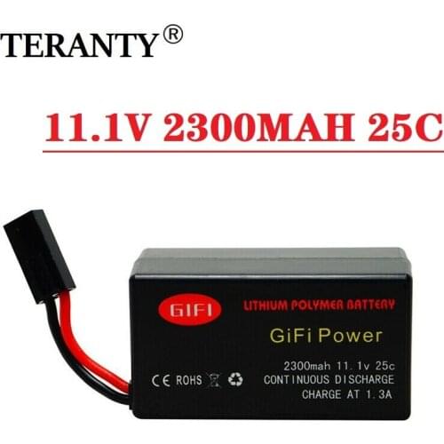 11.1v 2300mAh High-capacity Rechargeable battery For Parrot AR Drone 2.0 Quadcopter for 11.1V 25C