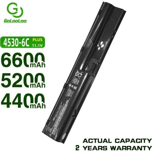 Golooloo Laptop Battery For HP ProBook 4330s 4430s 4431s 4530S 4331s 4535s 4435s 4436s 4440s 4441s 4540s PR06 PR09 HSTNN-I02C