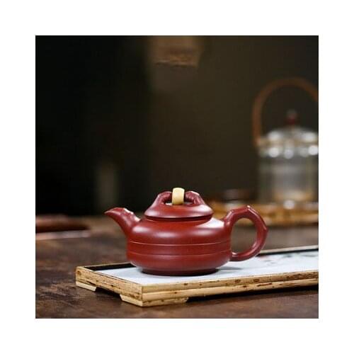 Hot Sell New 250ml Yixing Purple Clay Teapot for Shilaiyunzhuan Raw Mine Dahongpao Teapot Tea Set Gift Tea Maker Tea Sets