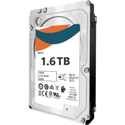 Best Quality For EO001600JWDKR 868649-003 873357-B21 873565-001 1.6TB SAS WI SFF SC DS SSD One Year Warranty
