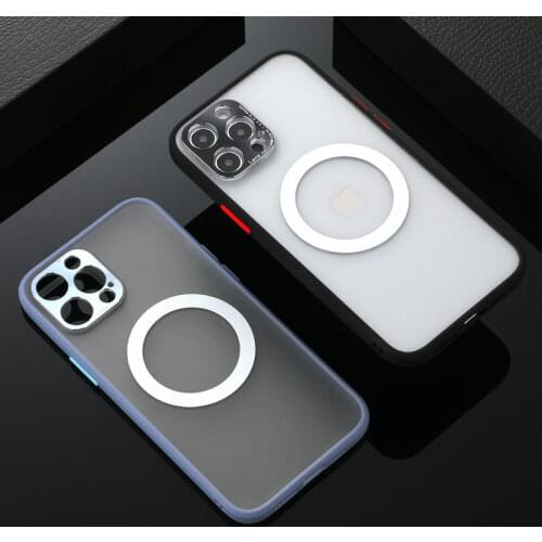 Metal Eagle Eye Magnetic case for iPhone 12 mini pro max 5.4 6.1 6.7 11 5.8 6.1 6.5 XS X XR 8 plus SE 2020 GC120102