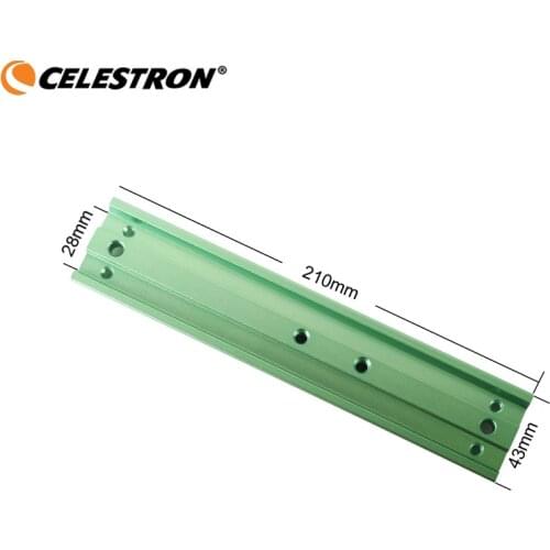 Celestron Dovetail Mounting Plate 210mm Metal For Astronomy Telescope Equatorial Tripod Long Version For Monocular Binoculars