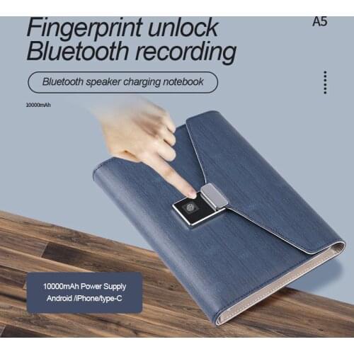 Promotion Custom Office Business Gifts Sets Luxury Leather Power Charger Diary Journal Notebook Company Present Set