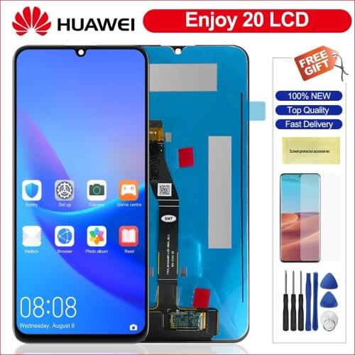 Original 6.6'' Screen For Huawei Enjoy 20 5G Display Screen Touch Panel Digitizer Assembly For Huawei Enjoy 20 LCD