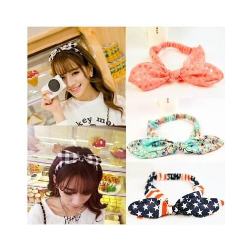 Women Bride Flower Headband Bohemian Rose hair band Crown Hairband headwear Elastic Beach Hair Accessories 1pcs/FD03