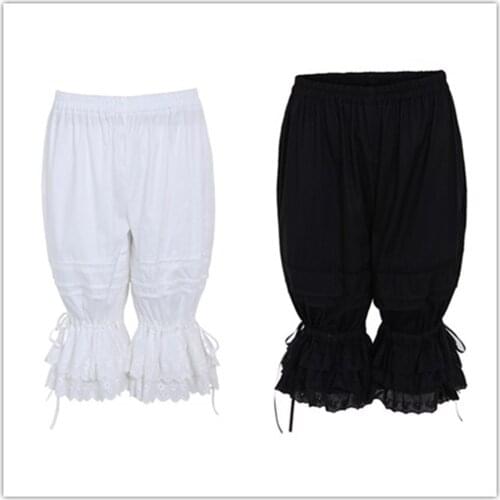 Japanese Lolita Women Short Pants Girls Safety Shorts Pumpkin Bloomers Shorts Lolita shorts Under Pants