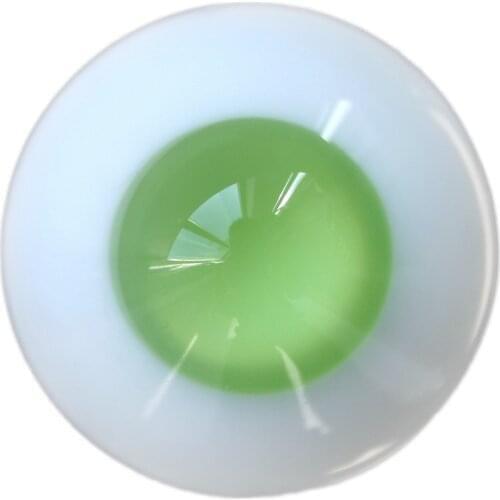 [wamami] 18mm Green Glass Eyes Eyeball BJD Doll Dollfie Reborn Making Crafts