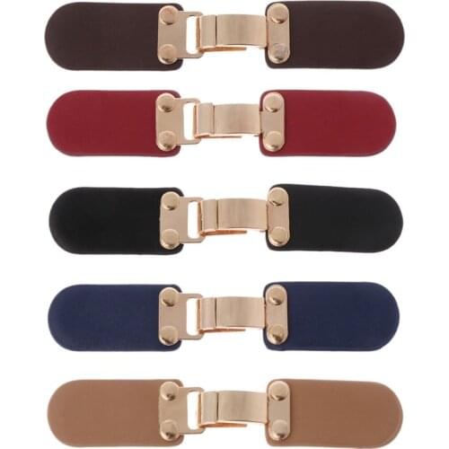 1 Set Leather Toggle Button Metal Closure Buckle For Bag Sweater Jacket Coat Apparel DIY Sewing Accessories Crafts