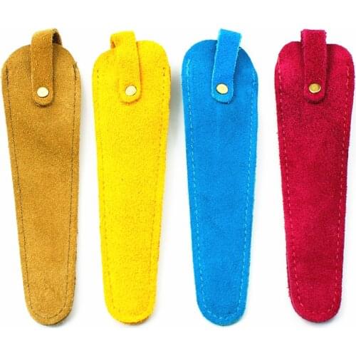 100pcs professional hot hair scissors sheath leather case barber packet scissor cover shears Holster hairdressing scissors bag