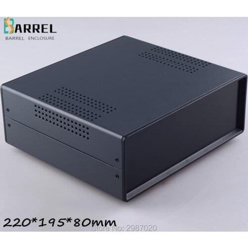220*195*80mm housing DIY iron electrical instrumentsmetal enclosure electronics project junction control switch outlet box