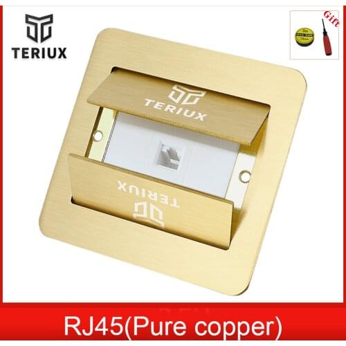 250V 10A network plug box waterproof floor socket hidden outlet receptacle