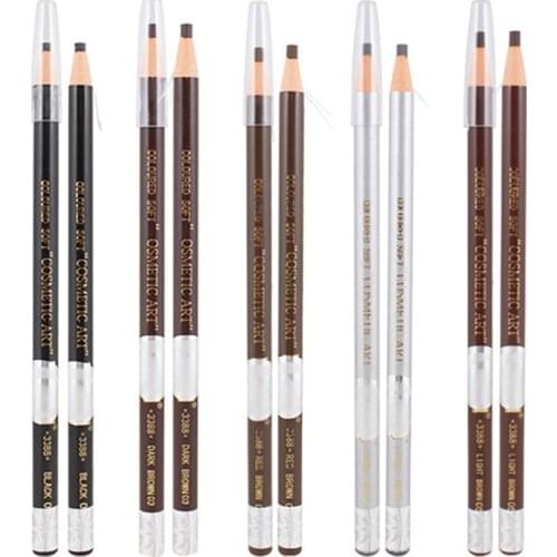 5 pcs Waterproof Microblading Permanent Makeup Eyebrow Lip Design Eye Brow Positioning Lip Tattoo Pen Pencil Tools Marker Liner