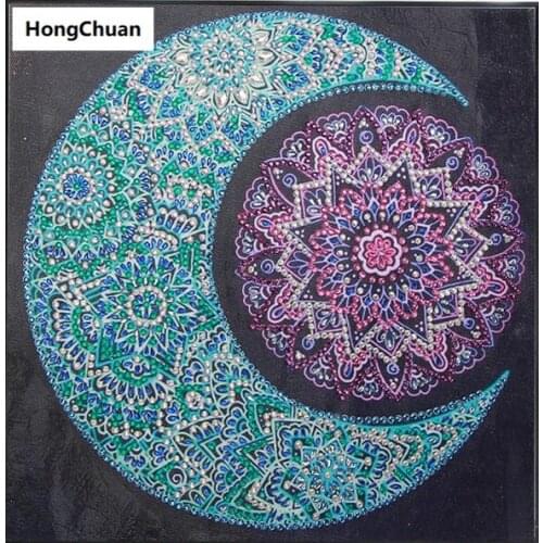 Abstract Mandala 5D DIY Full Square/Round Diamond Painting Diamond Cross Stitch Diamond Mosaic Embroidery Home Decoration Gift