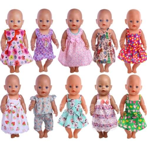 Doll Accessories, Doll Dress, For18-inch American Doll And 43cm Bebe Reborn Doll, The Best Gift For A Generation Of Girls