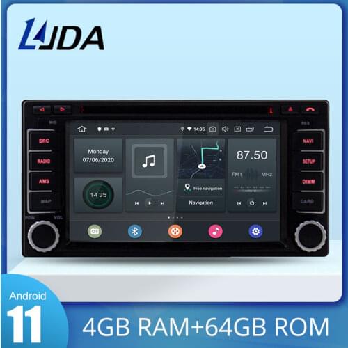 LJDA Android 10.0 Car DVD Player For Subaru Forester Impreza 2008-2011 GPS Navi Stereo 2 Din Car Radio 4G 64G Multimedia DSP IPS