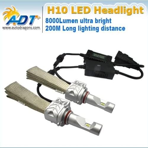 Canbus error free Fanless Design G5NS PH 9007 car led headlight hi low LED headlights 8000LM DC12-24 V For hummer H2