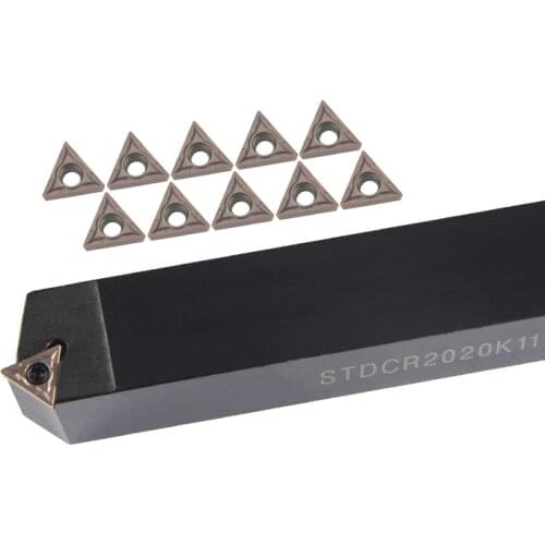 STDCR2020K11 STDCR2020K16 STDCR External Turning Tool Holder for TCMT/TCGT11/16 Carbide Inserts Lathe CNC Cutting Tools