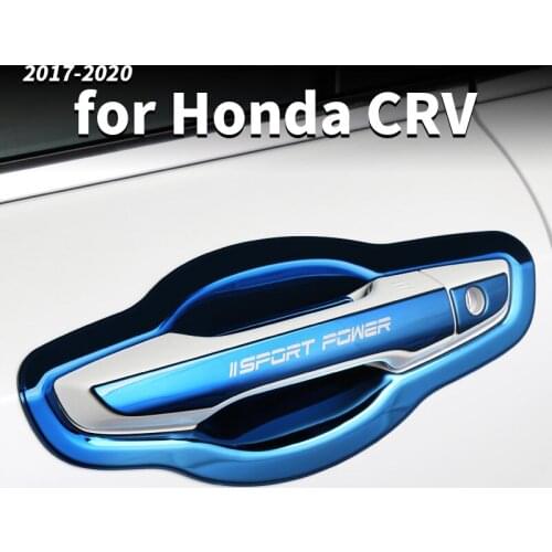 For Honda Crv CR-V 2017 2018 2020 Outside Door Handle Door Bowl Sticker CRV Outside Handle Outside Door Bowl Protection Decorati