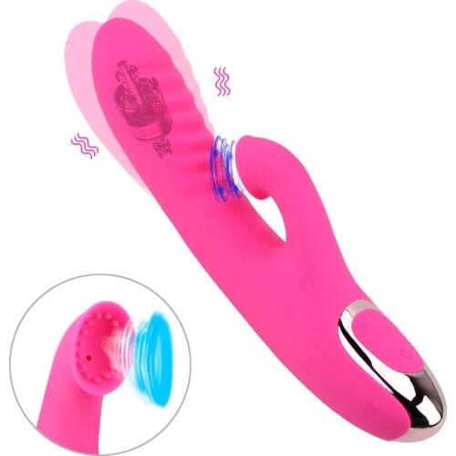 Dildo AV Vibrator Nipple Sucker Oral Sex Vagina Sucking Female Masturbation Clitoris G Spot Stimulation Sex Toys For Woman