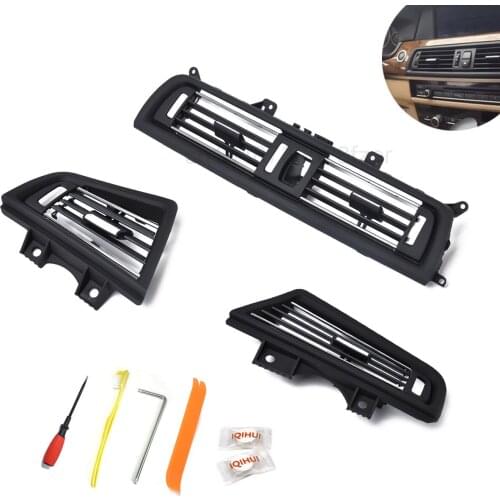 Hot selling car air conditioner air outlet middle left and right side electroplating model -It is suitable for BMW 5 Series