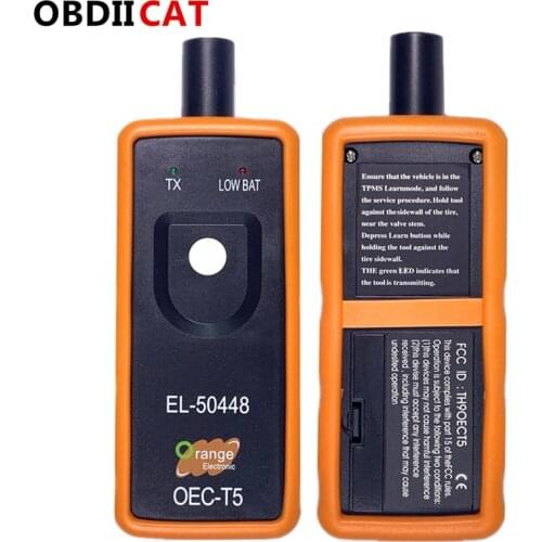Good Quality EL-50448 Auto Tire Presure Monitor Sensor OEC-T5 EL50448 For G--M/O-p-el Vehicle TPMS Reset Tool