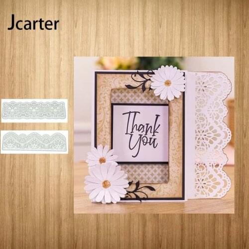 Lace Decoration Strip Metal Cutting Dies Craft Stencil Scrapbooking Handmade Tools Make Album Paper Model Punch Blade Template