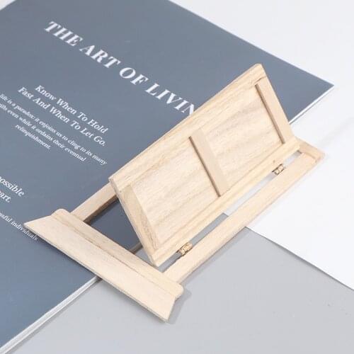 1Pc 1/12 Dollhouse Miniature Mini Wood Door DIY Furniture Decor Accessories Toys