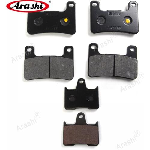 Arashi Motorcycle Front Rear Brake Pads For SUZUKI GSXR GSX-R 750 2004 2005 GSX-R750 GSXR750 GSX750R Accessories