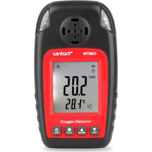 Professional oxygen detector 0-25% VOL Oxygen content meterAir Quality Monitor Gas Analyze