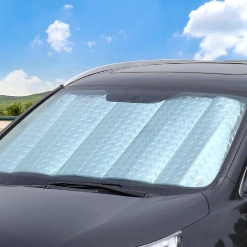 Sunshades Car UV Protection Curtain Car Sun Shade Film Windshield Visor Front Windshield Sunshade Cover Sun Shade UV Protection