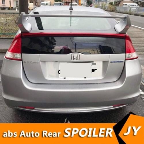 For HONDA Insight Spoiler 2009-2013 HONDA Insight FD2 Spoiler ABS plastic Material Car Rear Wing Color Rear Spoiler
