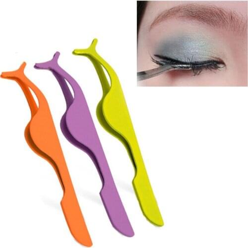 Hot sale make up tool Curler False Eyelashes Extension Applicator Remover Clip Tweezer Nipper Beauty Tool #30