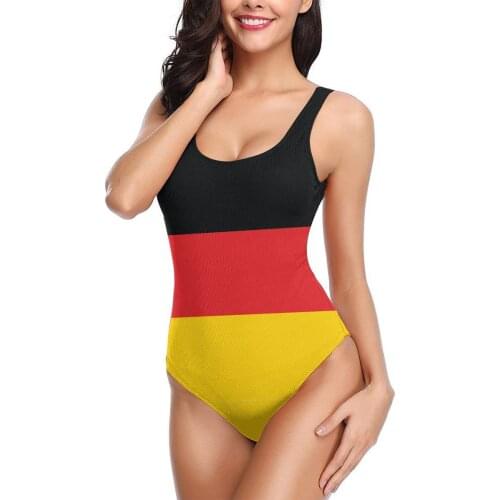 Women 2021 sexy Bikinis German Flag Women Swimsuit One Piece Bikini R333 Women Beach wear