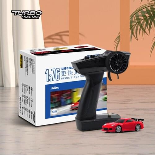 1:76 Turbo Racing C71 Sports RC Car Limited Edition Vehicle Creative Mini Full Proportional RTR Kit RC Car Toys For kids Adults