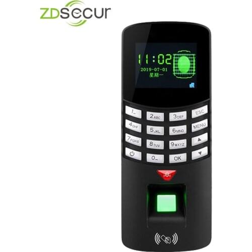 2.8“ Display IC Card Fngerprint and Password Access Control Machine with LAN and Free Software