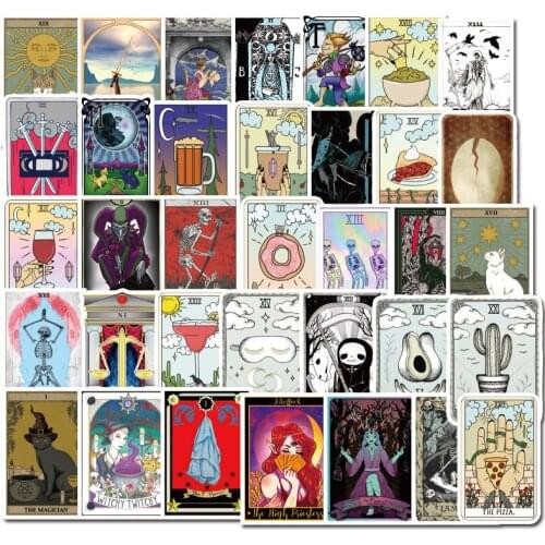 20sets/lot Kawaii Stationery Stickers Tarot stickers Diary Planner Decorative Mobile Stickers Scrapbooking DIY Craft Stickers