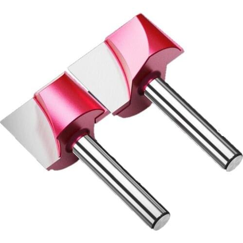 6mm Woodworking Tool Engraving Milling Cutter Use for CNC Trimming Machine Density Plate Chamfer Cleaning Bottom Router Bits