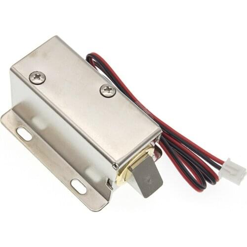 Electronic Door Lock Catch Door Gate 12V 0.4A Release Assembly Solenoid Access Control lock